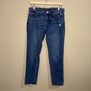 Express size 6 cotton blend girlfriend jeans